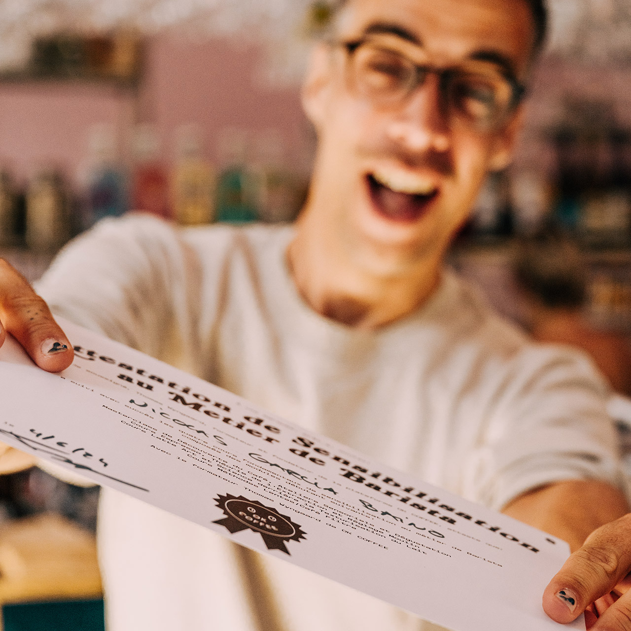 attestation de sensibilisation au metier de barista